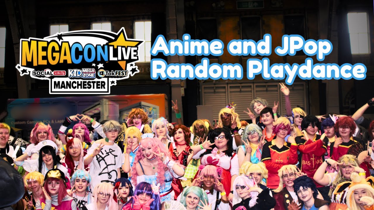 Anime JPop Random Playdance across the country! [Megacon Manchester 2024] #アニソンランダムダンス