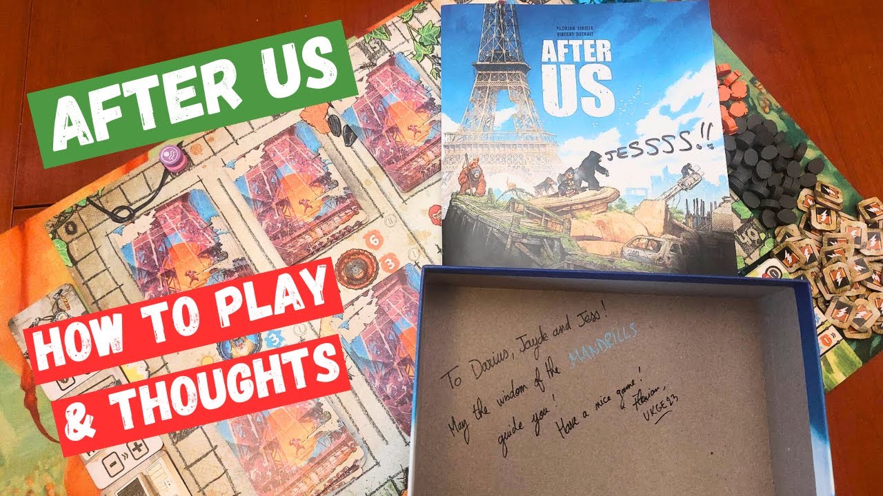 After Us: The Board Game - How To Play & Thoughts