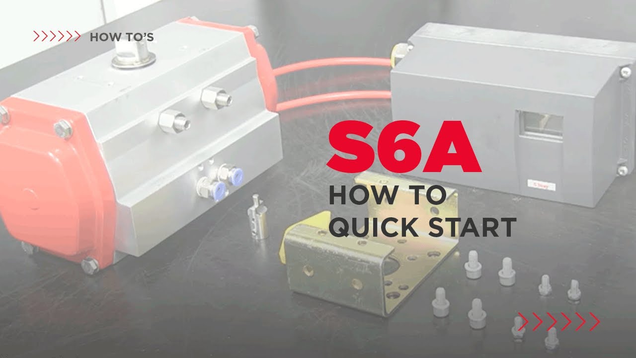 How To Quick Start Series 6A | Bray Positioner