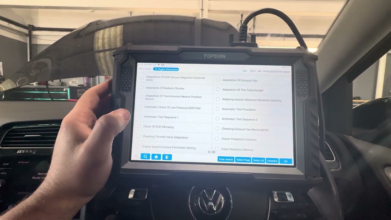 2019 VW Golf Adapting Throttle Body