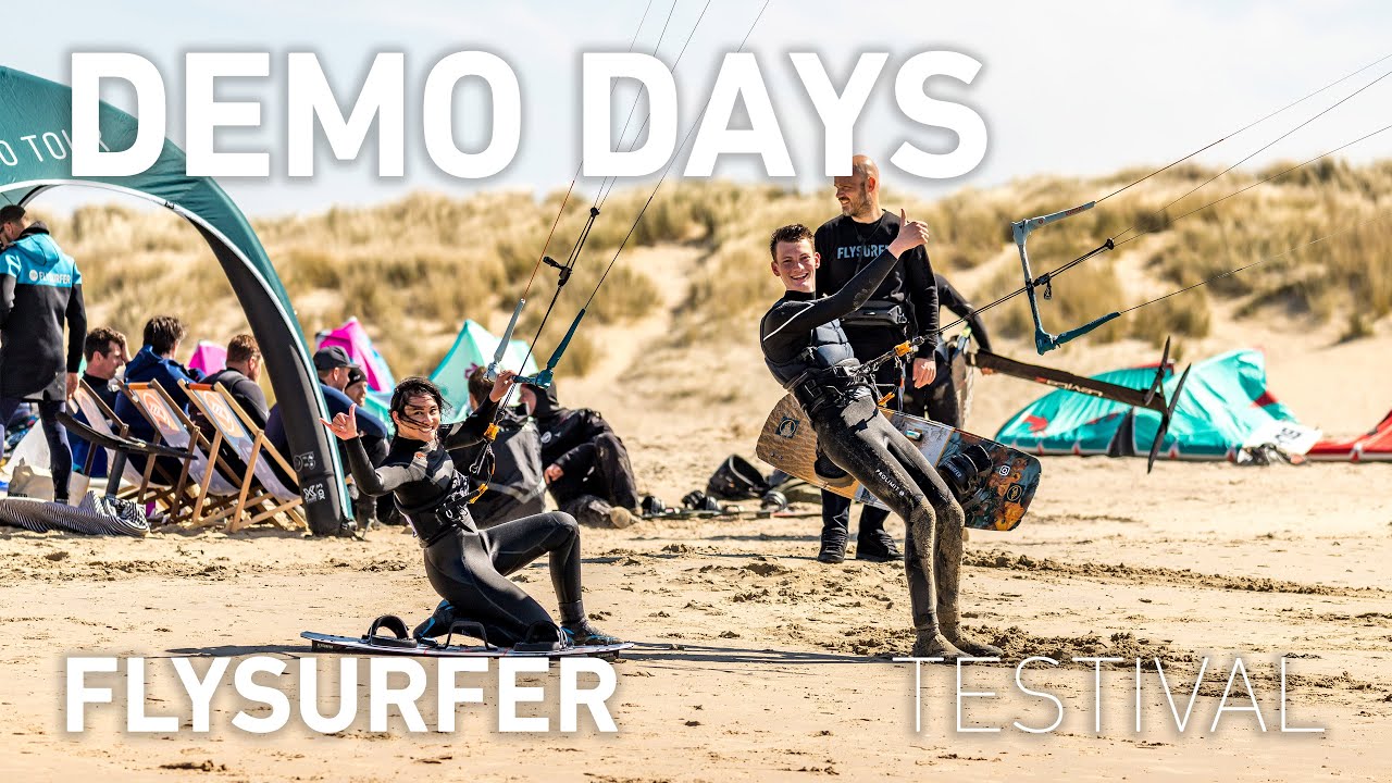 VLOG: FLYSURFER DEMO DAYS ft. KITEFEEL - Brouwersdam 15 Apr 2023