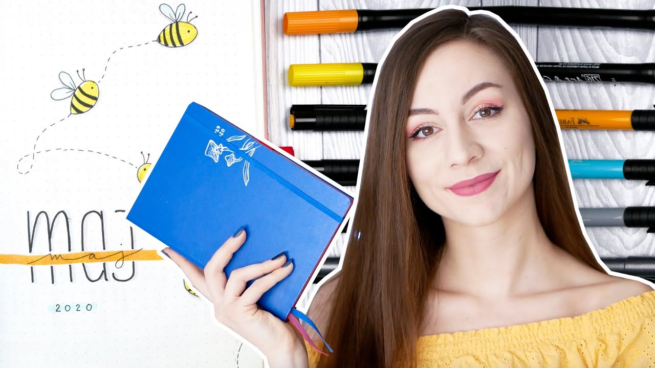 ZAPLANUJ ZE MNĄ MAJ w Bullet Journal 2020