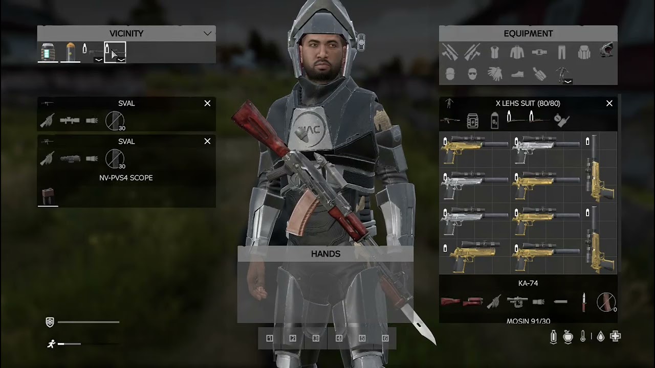 DayZ LEHS Suit Modification