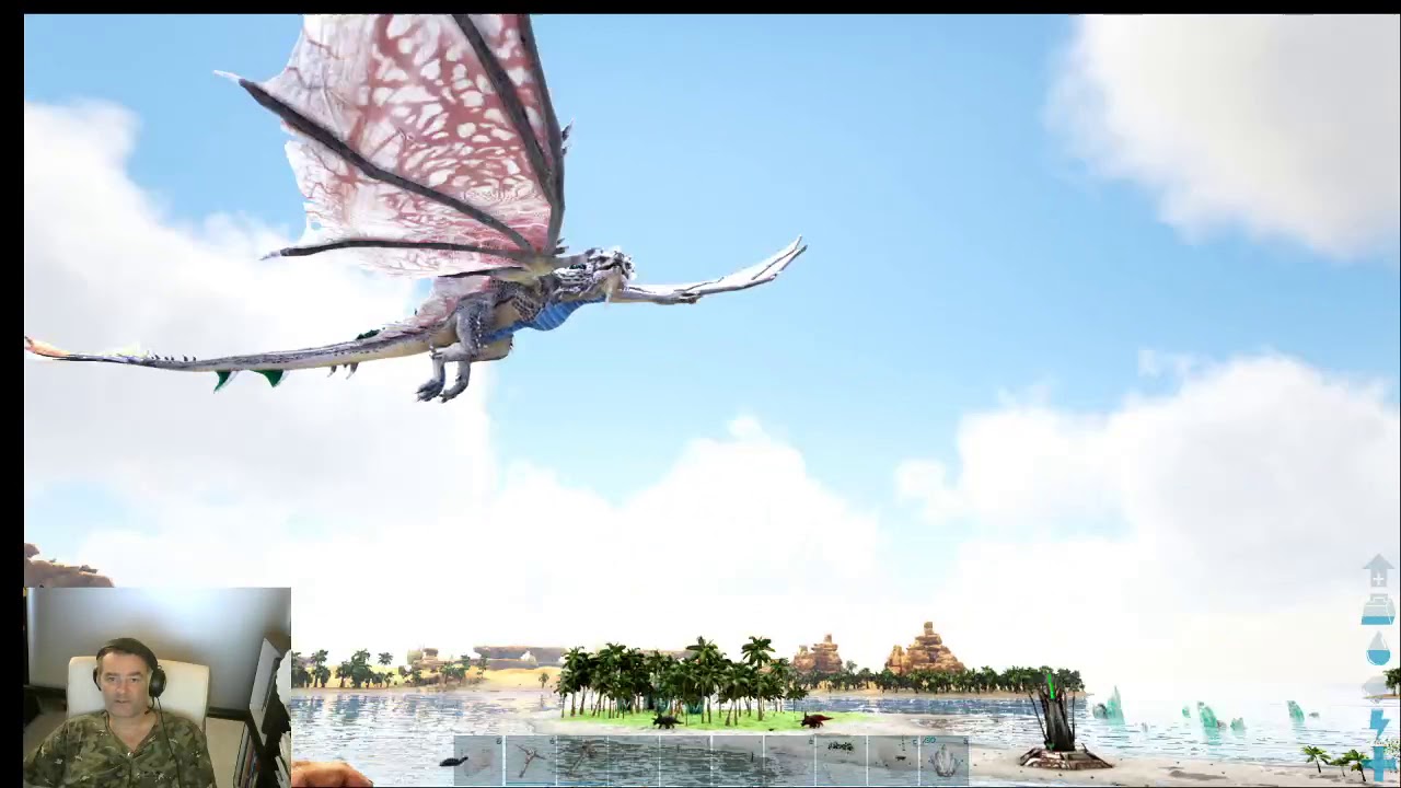 Ark #44 Comment tamer (apprivoiser) une Wyvern sur Crystal Isles 2 11 2020 Papi Corse FR