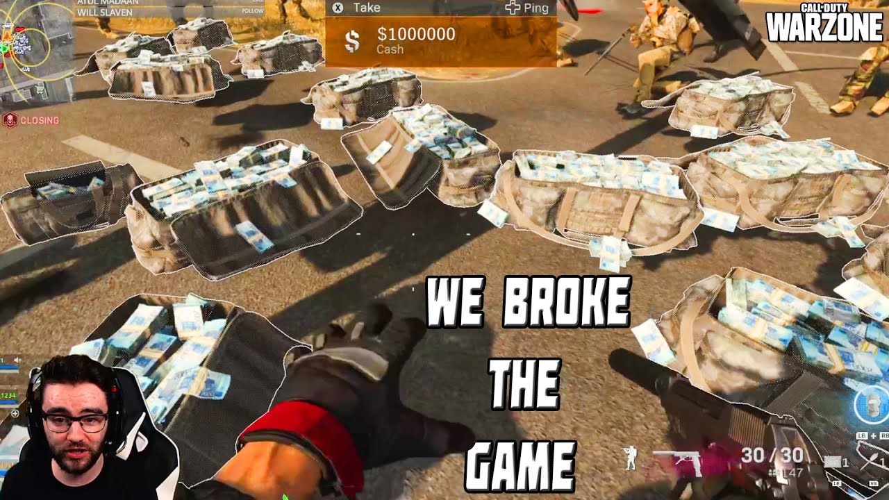 Мы украли ВСЕ ДЕНЬГИ в Warzone и сломали игру!