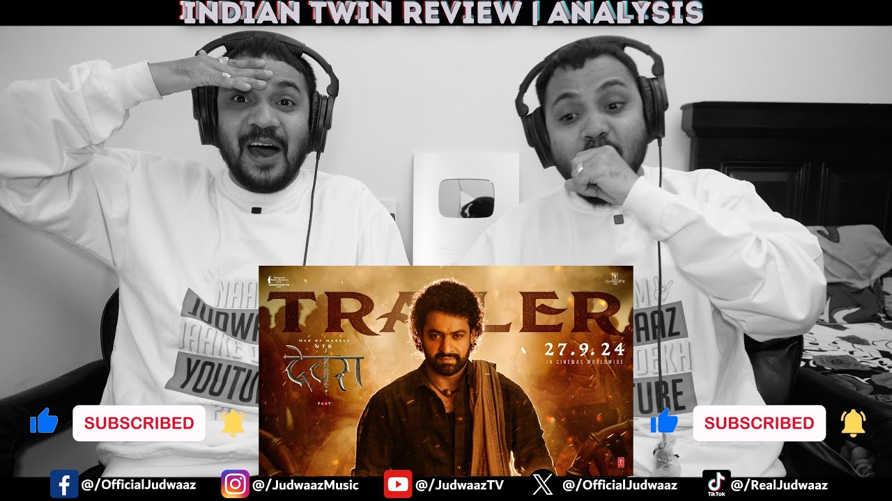 Devara Part -1 Trailer | NTR | Saif Ali Khan | Janhvi | Koratala Siva | Anirudh | Judwaaz