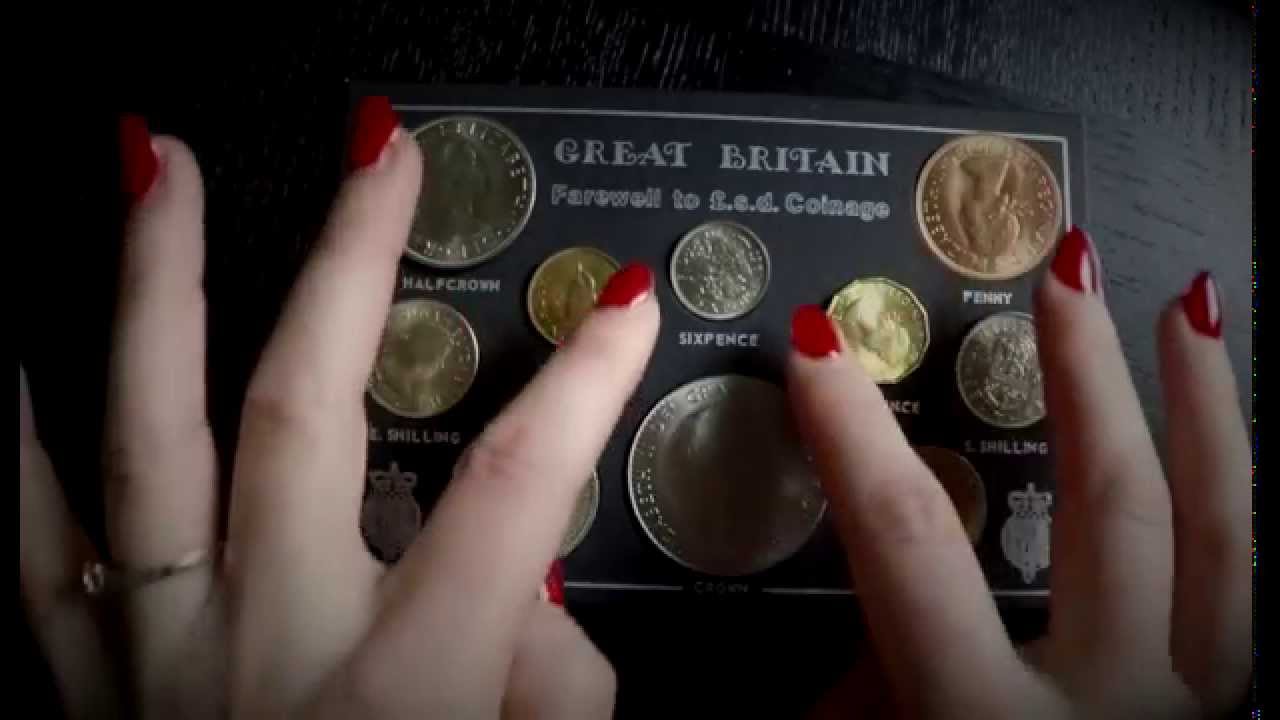 ASMR - Old British Coins - Whisper/Soft Spoken