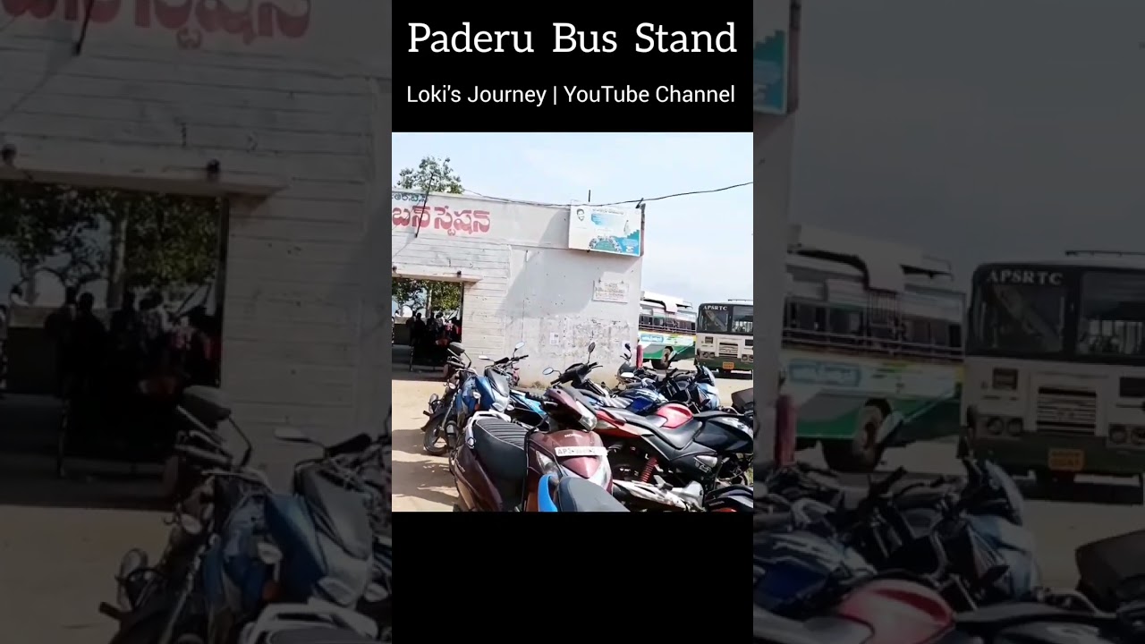 Paderu Bus Stand #lokisjourney #ashortaday #paderu #shorts