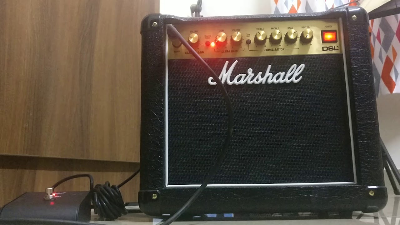 Marshall DSL-1 CR 1-Watt Tube amp raw home demo