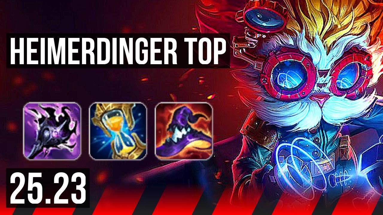 HEIMERDINGER vs DARIUS (TOP) | KR Grandmaster | 25.23