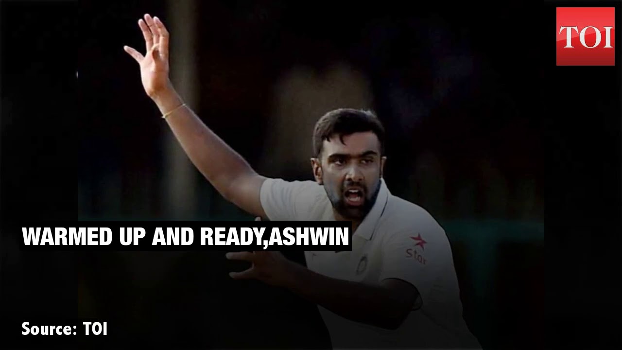 R Ashwin returns to nets at Eden Gardens