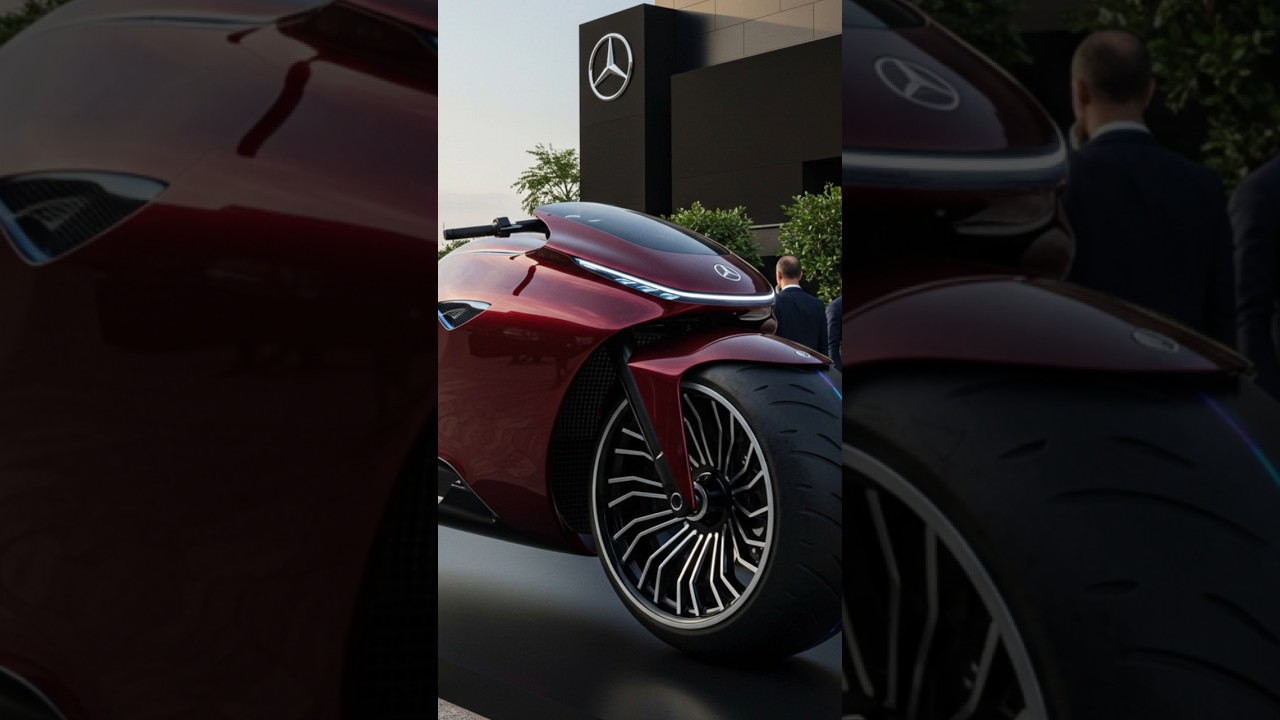 Mercedes EQS Electric Superbike 😲 #mercedes #bike #motorcycle #superbike #bikelife #hyperbike #fast