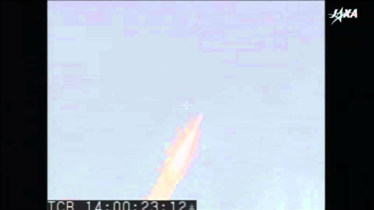 LIFTOFF of the JAXA Epsilon-1 rocket & Sprint-1A (first ever Epsilon launch)