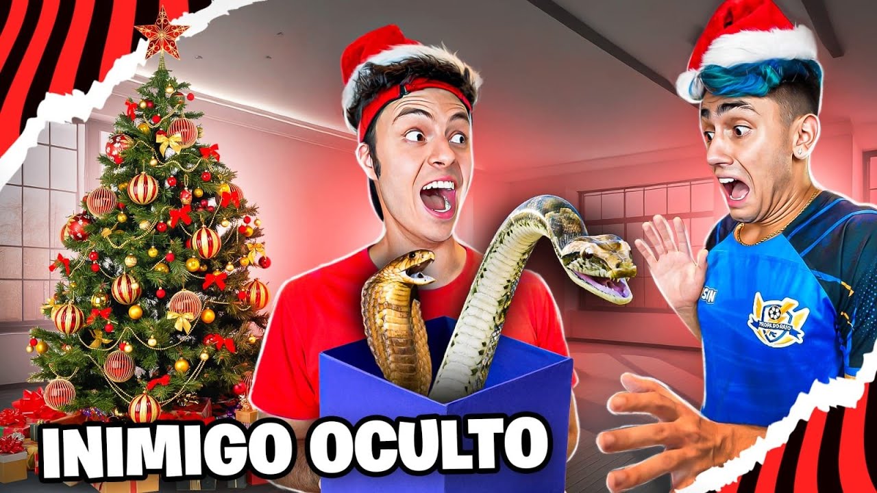 INIMIGO OCULTO DO ENALDINHO SÓ COM PRESENTES ZOADOS!