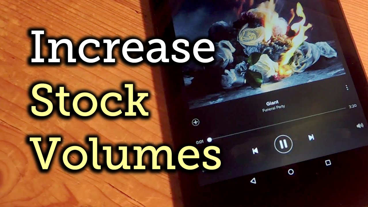Nexus 7 Volume Boost Hack [How-To]