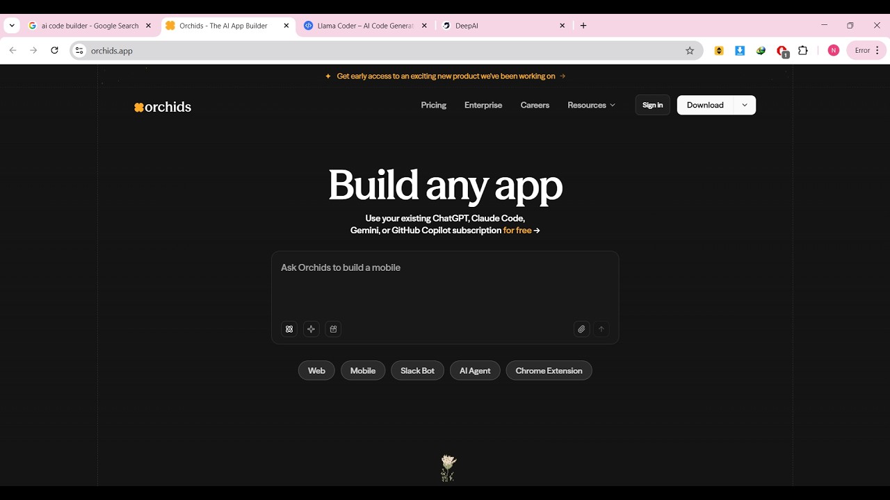 Orchids.app is INSANE Builds & Deploy Full Stack Coding Apps From Prompt Destroys Claude & Cursor??