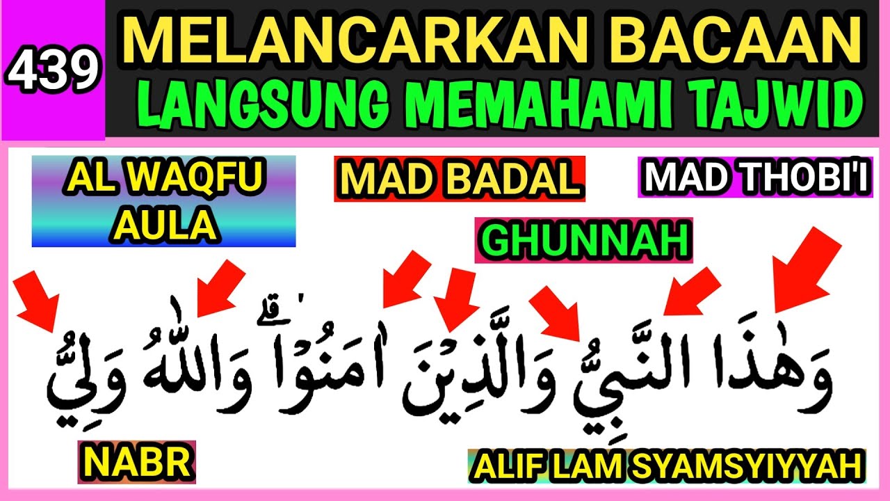 Ilmu Tajwid Lengkap Beserta Contohnya | Belajar Mengaji Mudah & Cepat Paham