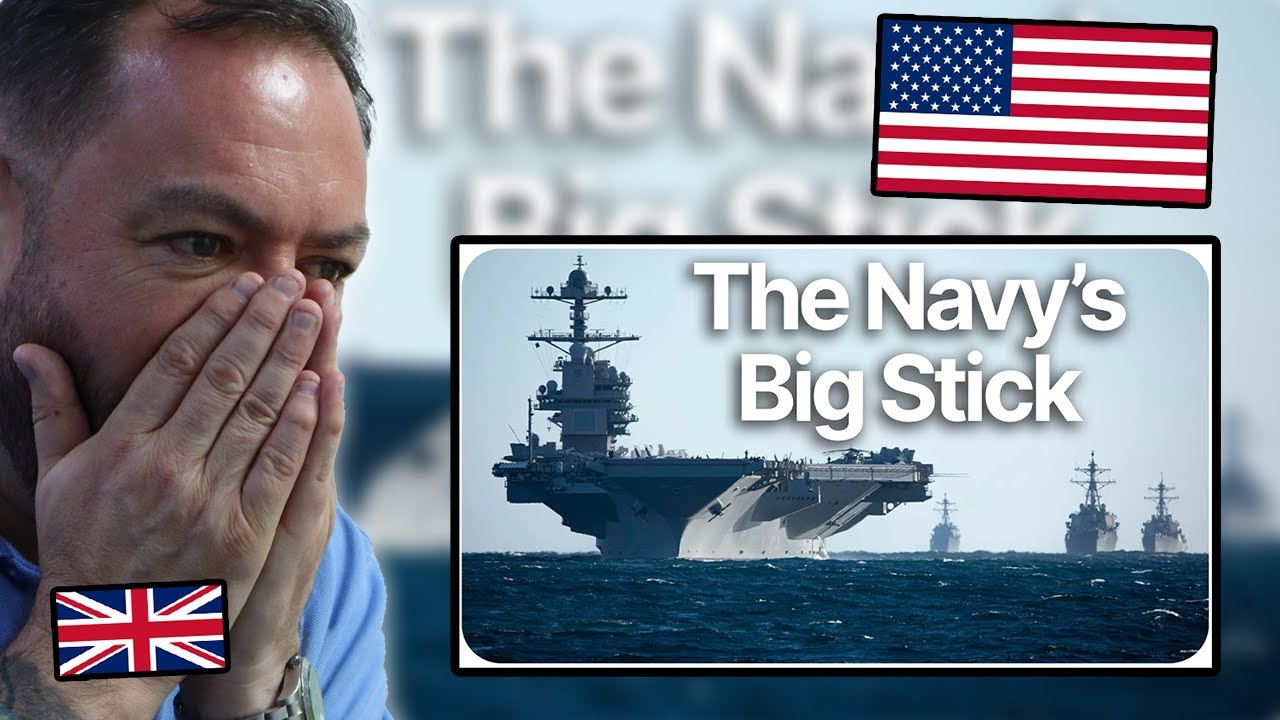 Реакция БРИТАНЦЕВ на то, на что способна авианосная ударная группа США