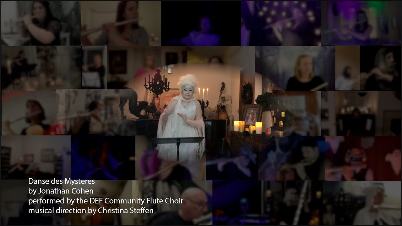 Danse des Myst&egrave;res by Jonathan Cohen: DEF Community Flute Choir