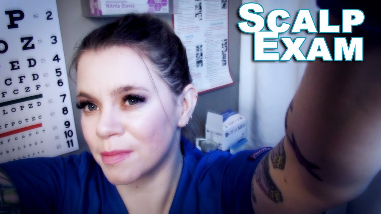 ASMR Scalp Exam