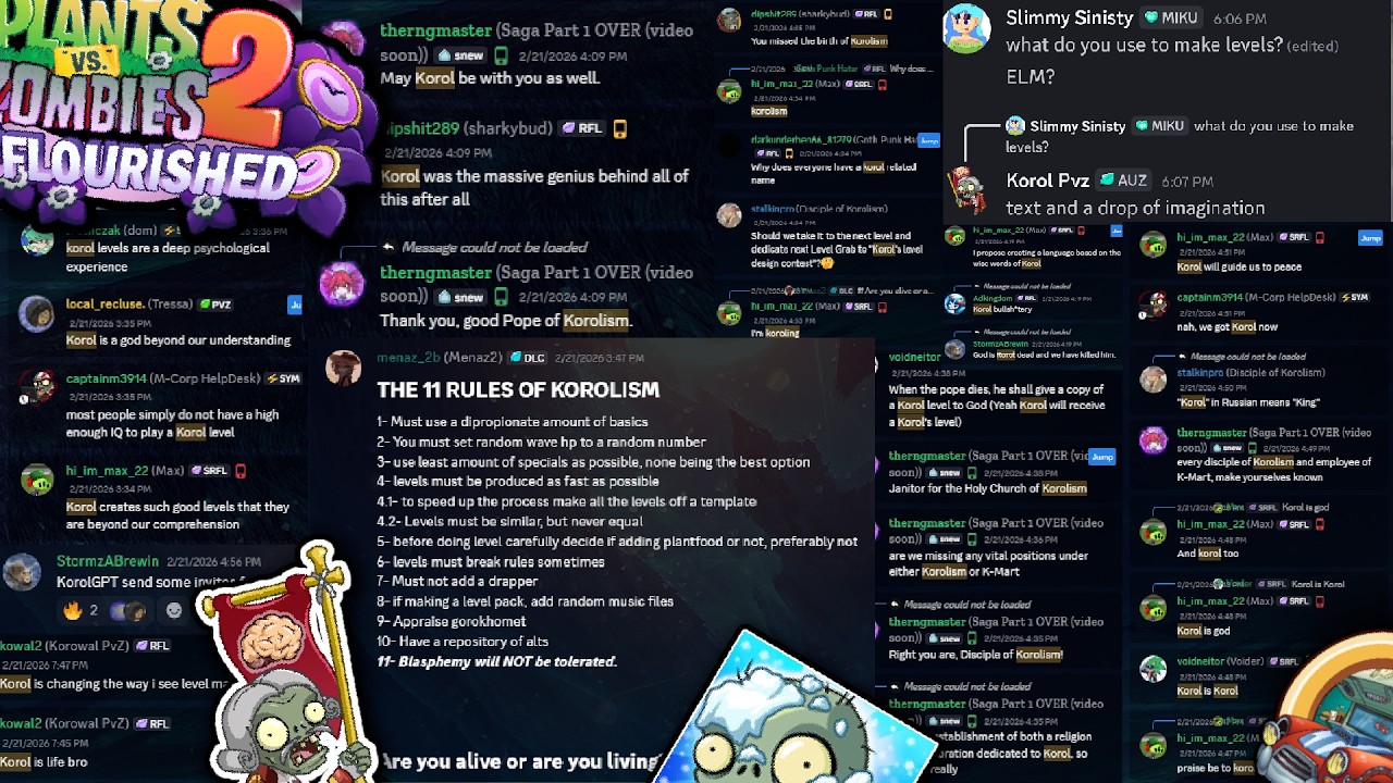 The Korol Saga | PvZ2: Reflourished (1.4.1) | Custom Penny's Challenges (ig lol)