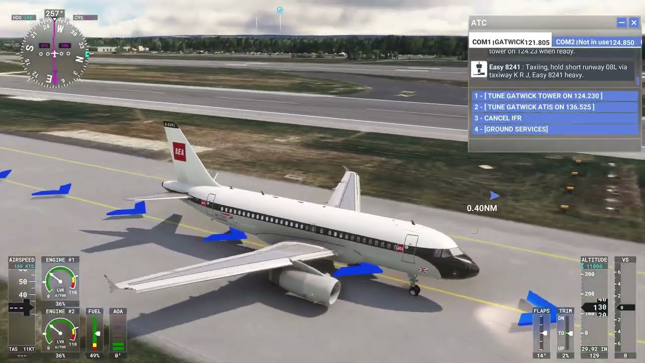 A319 EGKK-LKPR FS2020