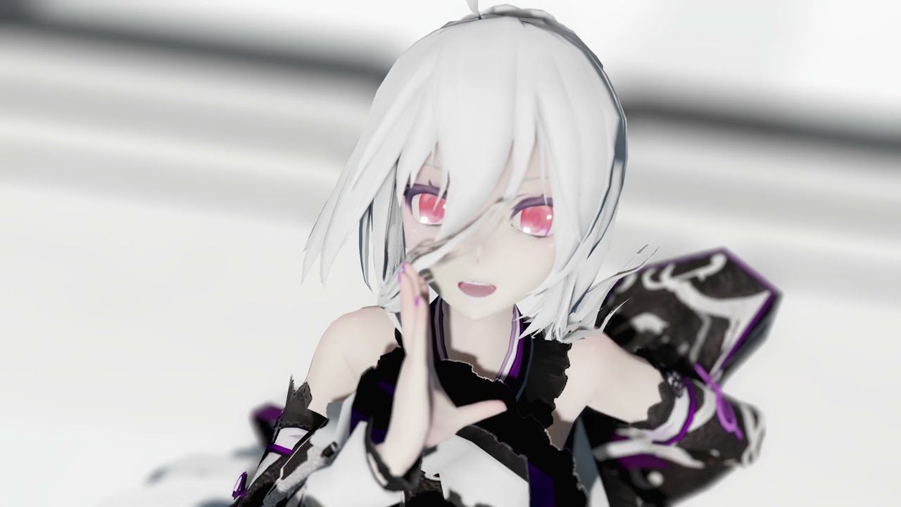 【MMD】Reversible Campaign TDA kimono HAKU 【4K】