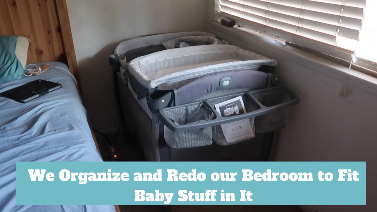 We Organize and Redo our Bedroom to Fit Baby Stuff in It | Cleaning and Organizing Vlog