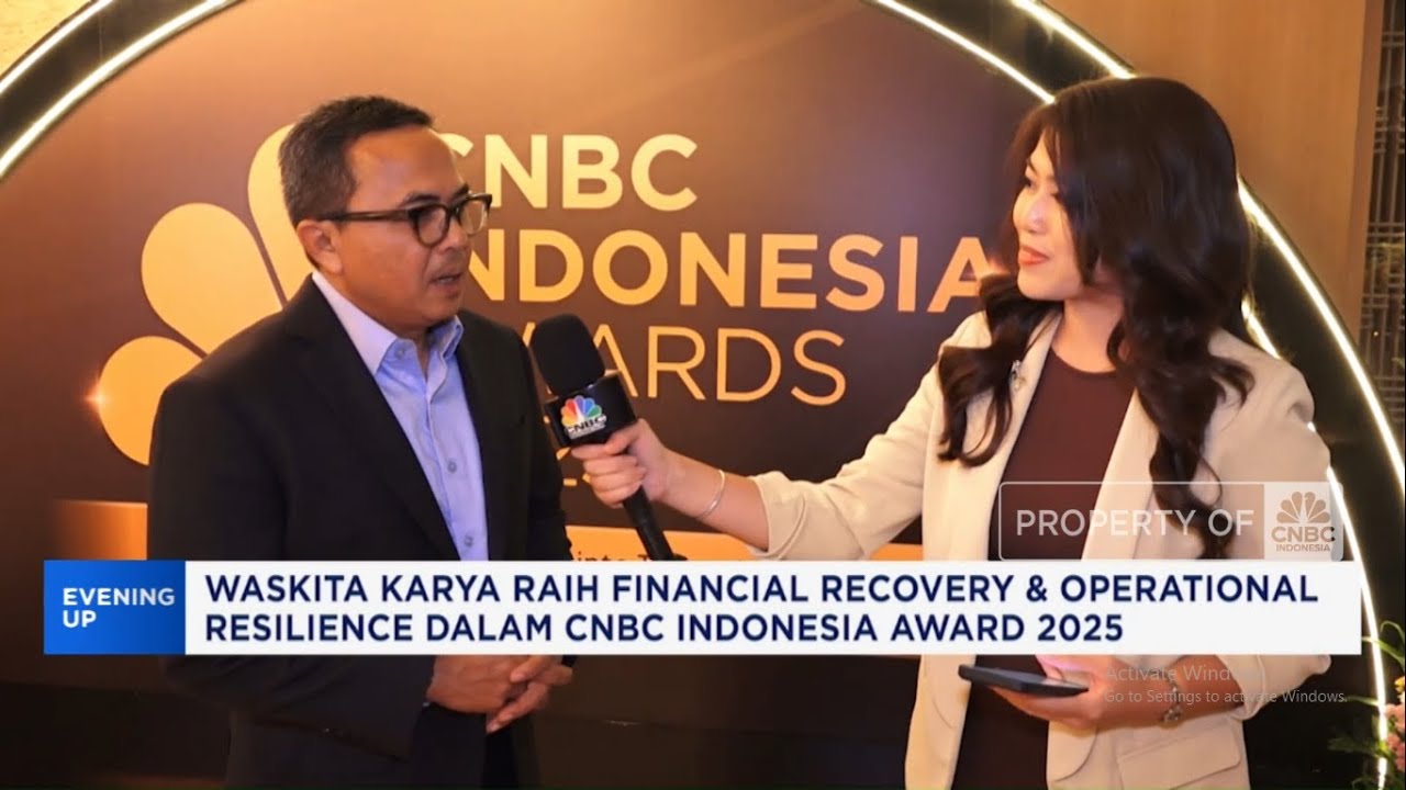 Sukses Bangkit, Waskita Karya Raih Penghargaan Financial Recovery & Operational Resilience