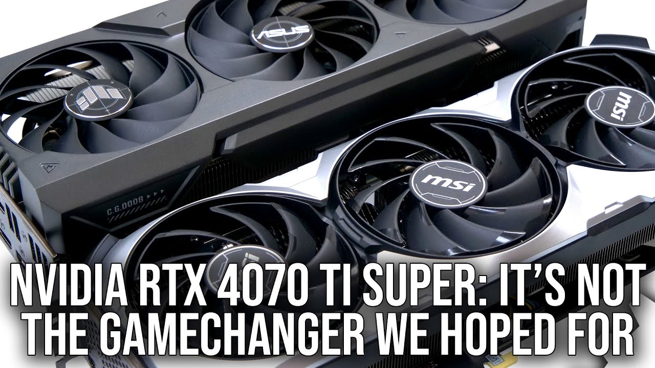 Nvidia GeForce RTX 4070 Ti Super Review: Extra VRAM Is Great, Perf Increase... Not So Much