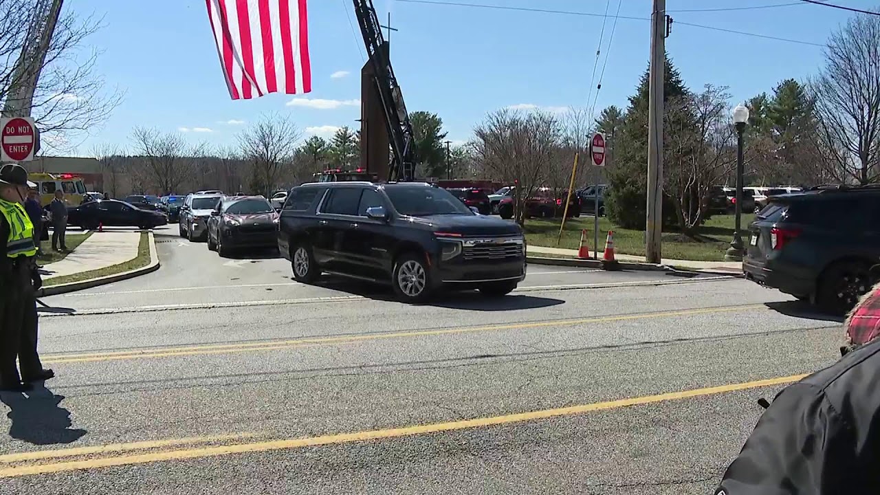 WATCH: Funeral continues for Pennsylvania trooper killed in line of duty