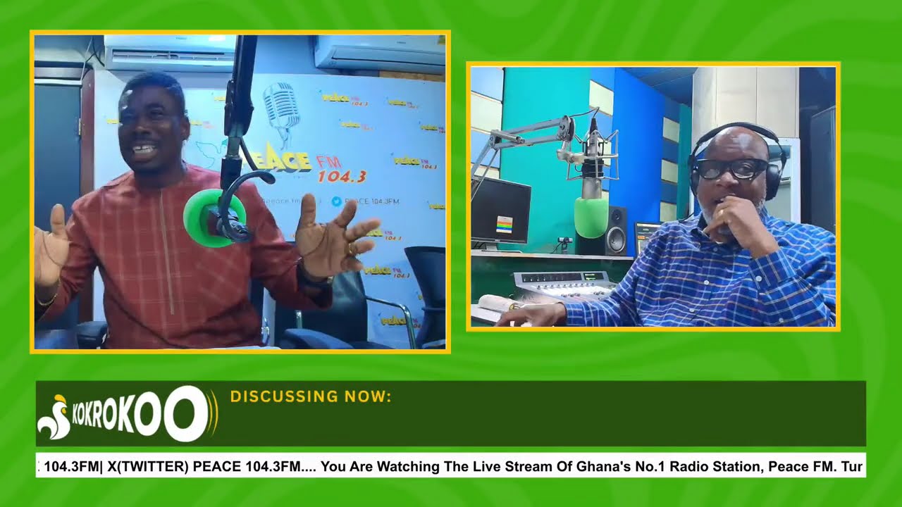 Kokrokoo Discussion Segment On Peace 104.3 FM (10/12/2025)