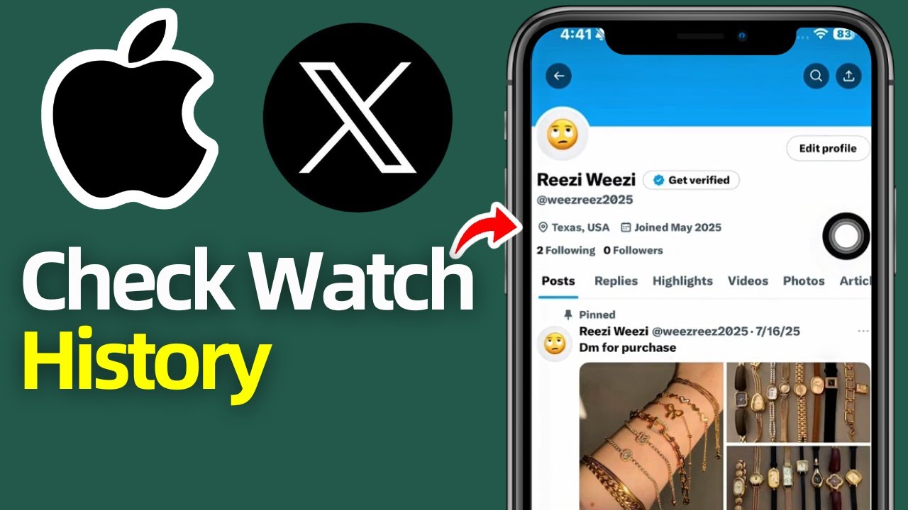 How To View Your Watch History On X or Twitter App