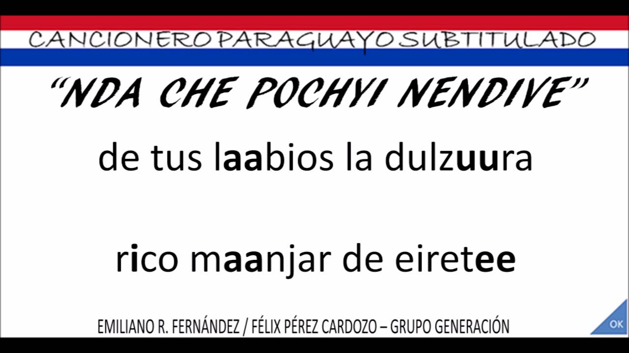 NDA CHE POCHYI NENDIVE GRUPO GENERACIÓN