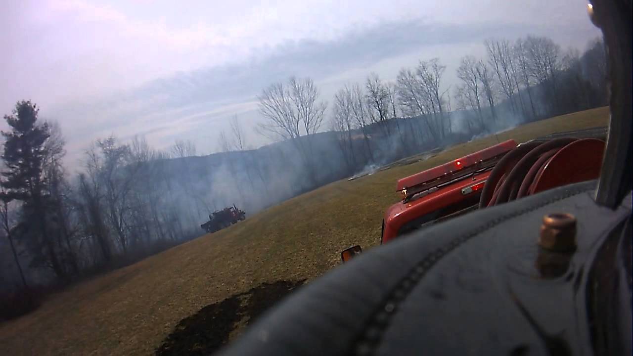 Brush 63 responding to and operating at a large brush fire - Part 1 - 720p HD
