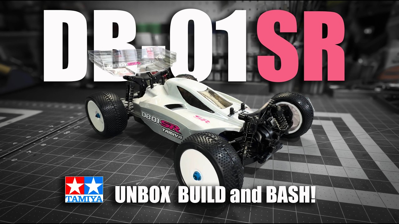 Распакуйте, соберите и погоняйте новую модель Tamiya DB01SR! #rc