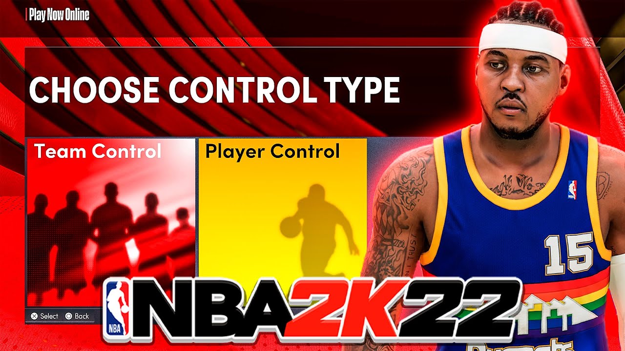 Набираем 100 ОЧКОВ вместе с Кармело Энтони в NBA 2K22 Player Control!