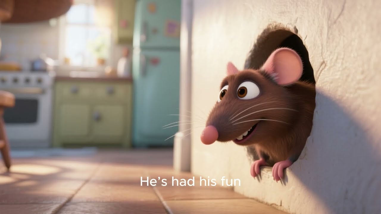 The Cat and the Mouse 🐱🐭 | A Funny Story Cartoon