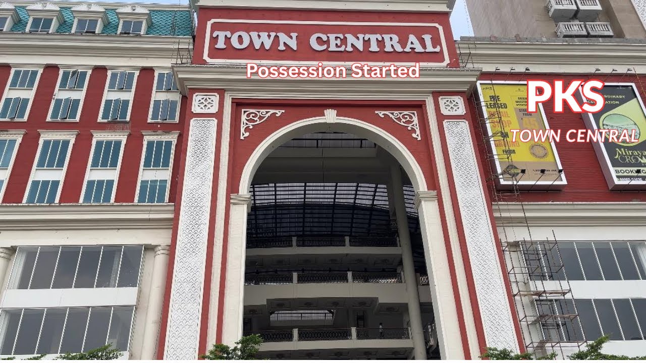 PKS Town Central - Possession Started | Comercial Project In Noida Extension #bricksbybricks