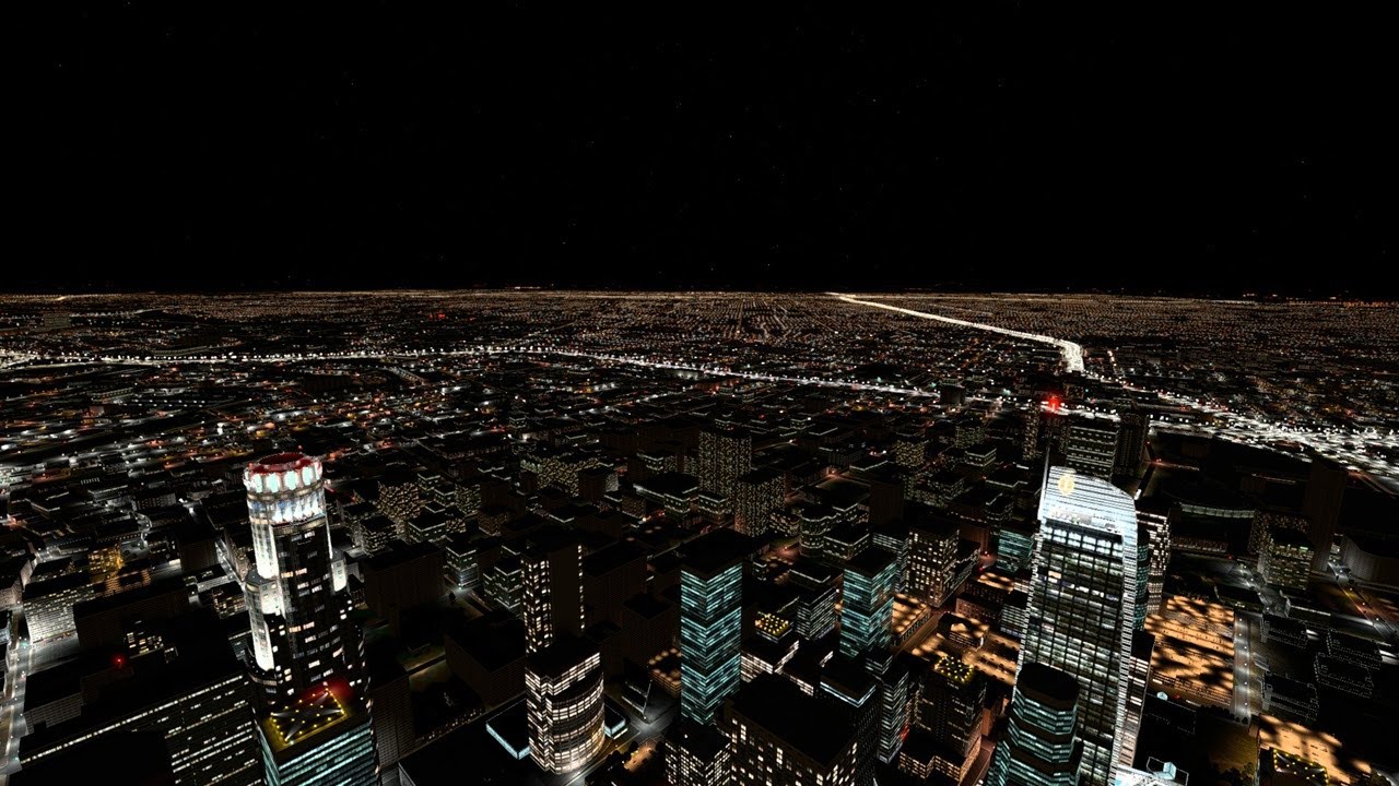 X-Plane 12: New Night Textures Feature for XPlane Map Enhancement (Not Free, Pro Version Only)