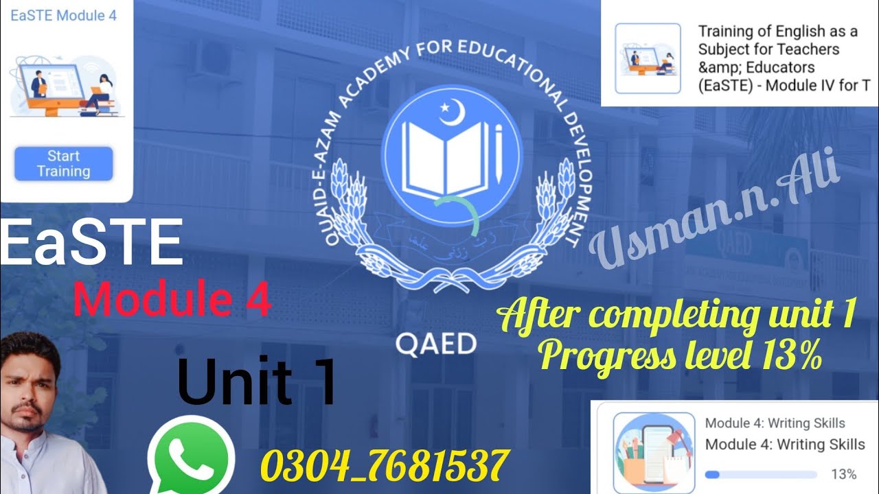 EaSTE Module 4 unit 1 all Solve Activities , Quiz & Task  100% correct @Usman.n.