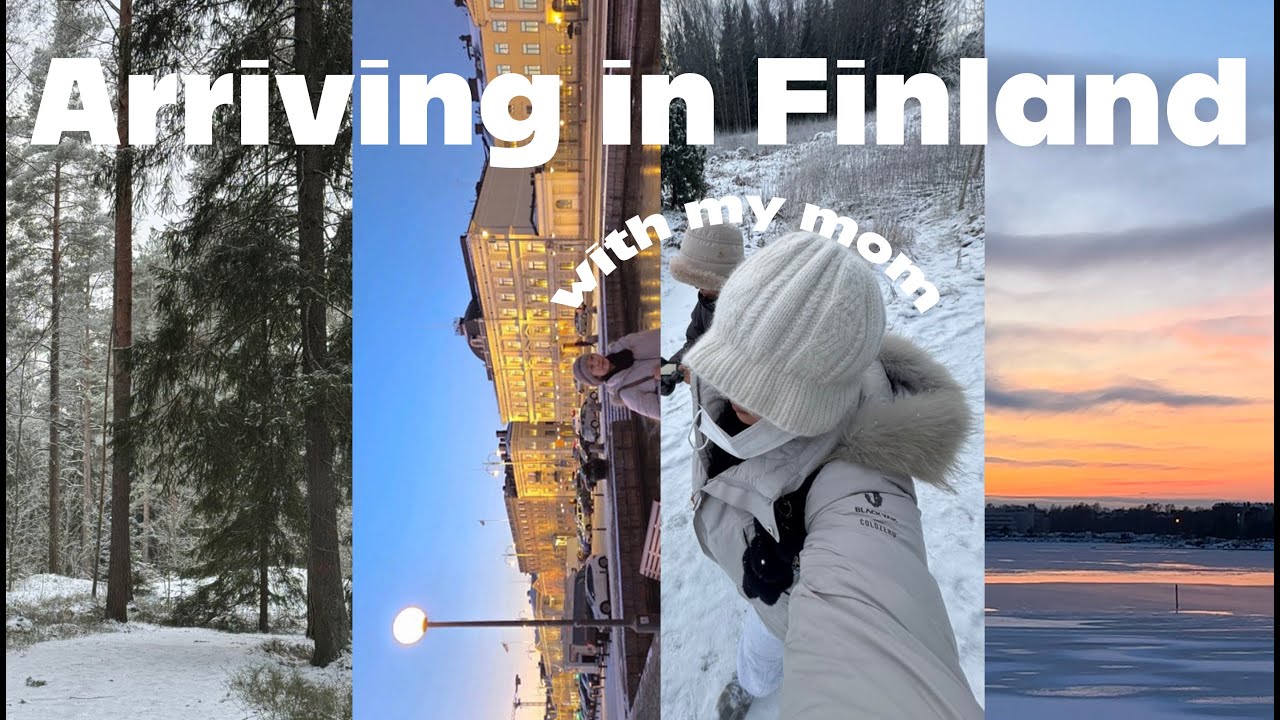 2026 starts in HELSINKI | arriving in Finland with my mom