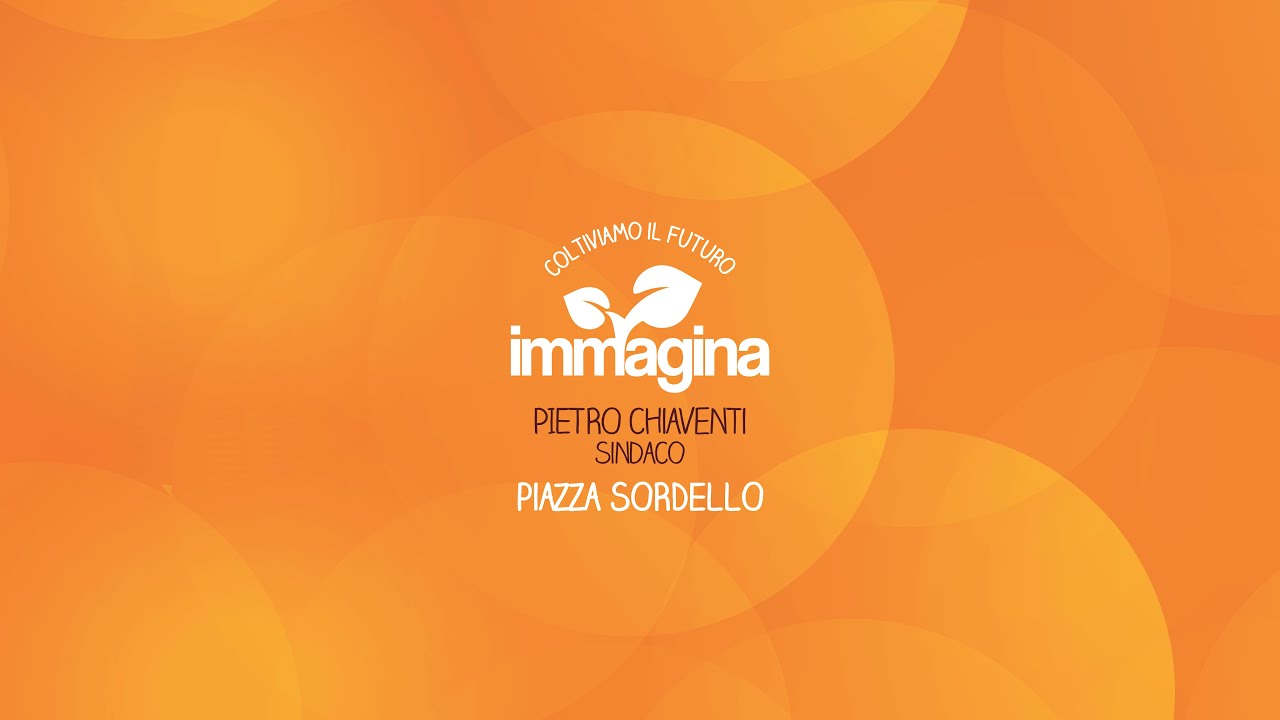 Render Piazza Sordello Goito - Campagne elettorale 2022