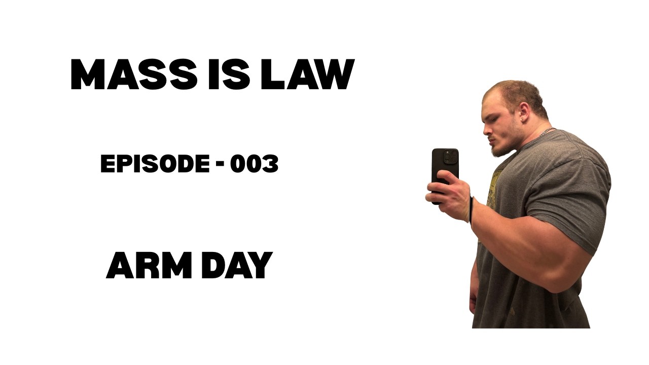 MASS IS LAW P3 ARM DAY