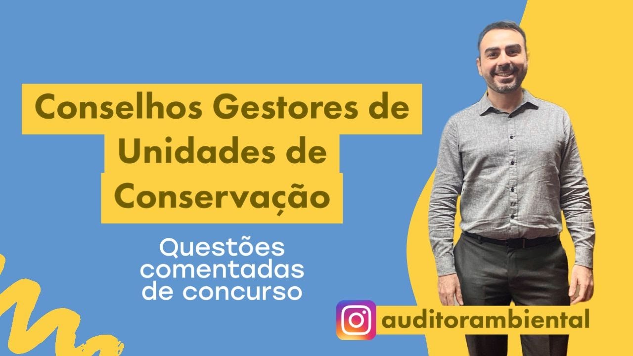 Conselho Gestor e Unidade de Conservação: concurso do ICMBio!  @auditorambiental