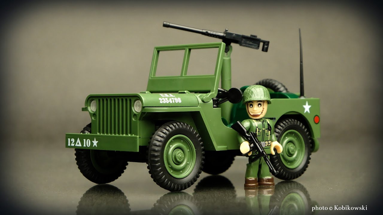 COBI Willys MB 1/4 tony 4x4 (2399) - recenzja