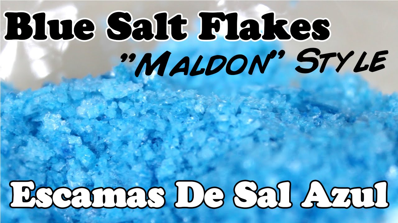 Blue Salt Flakes - Escamas De Sal Azul - PinCactuss