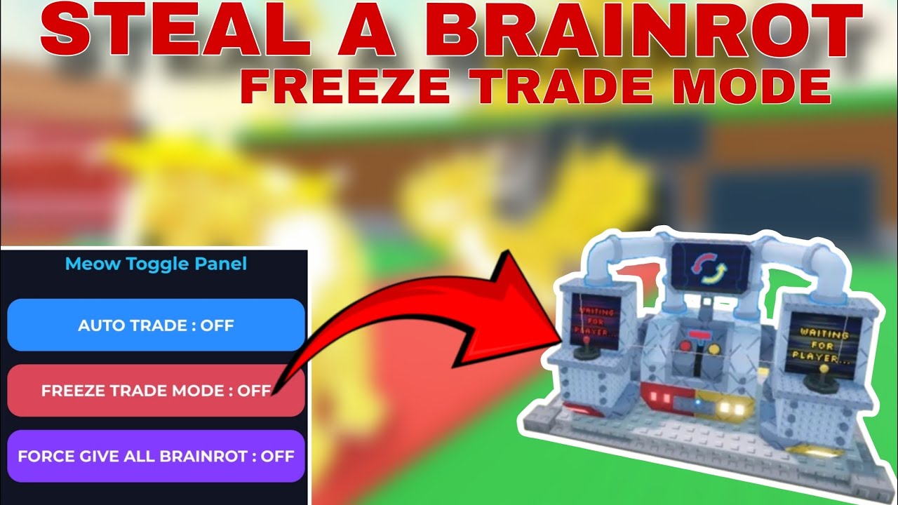 [🥶] FREEZE TRADE MODE | STEAL A BRAINROT SCRIPT !! | NO KEY 🔐