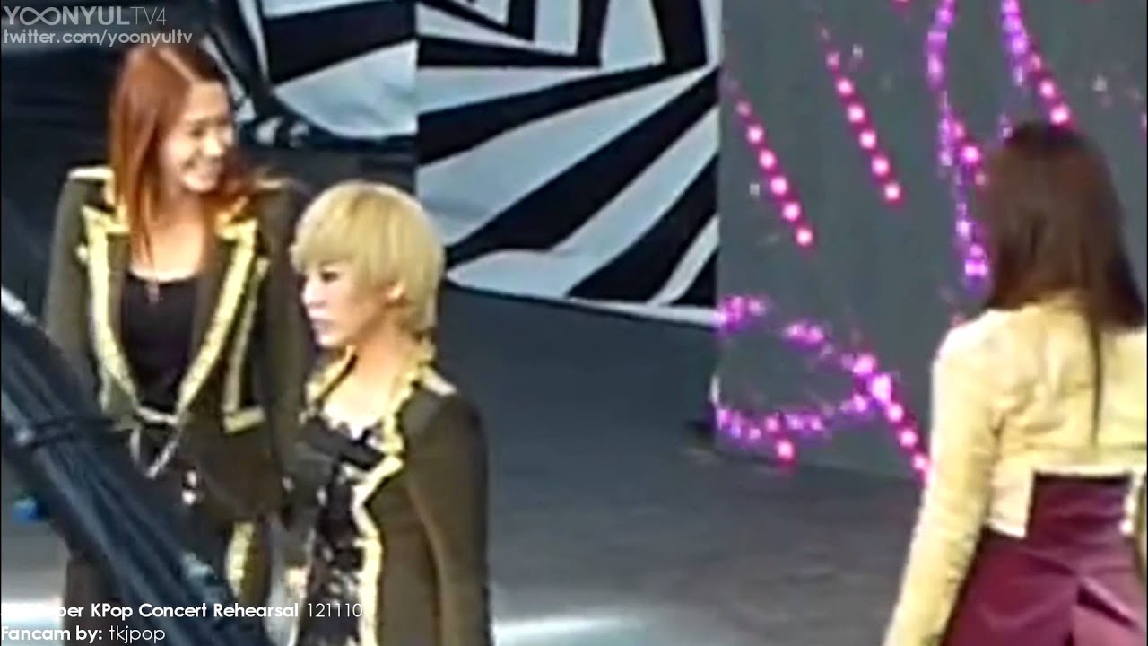 SNSD YoonYul 윤율 ユンユル Fancam Moment #117 - 121105 - 121111 