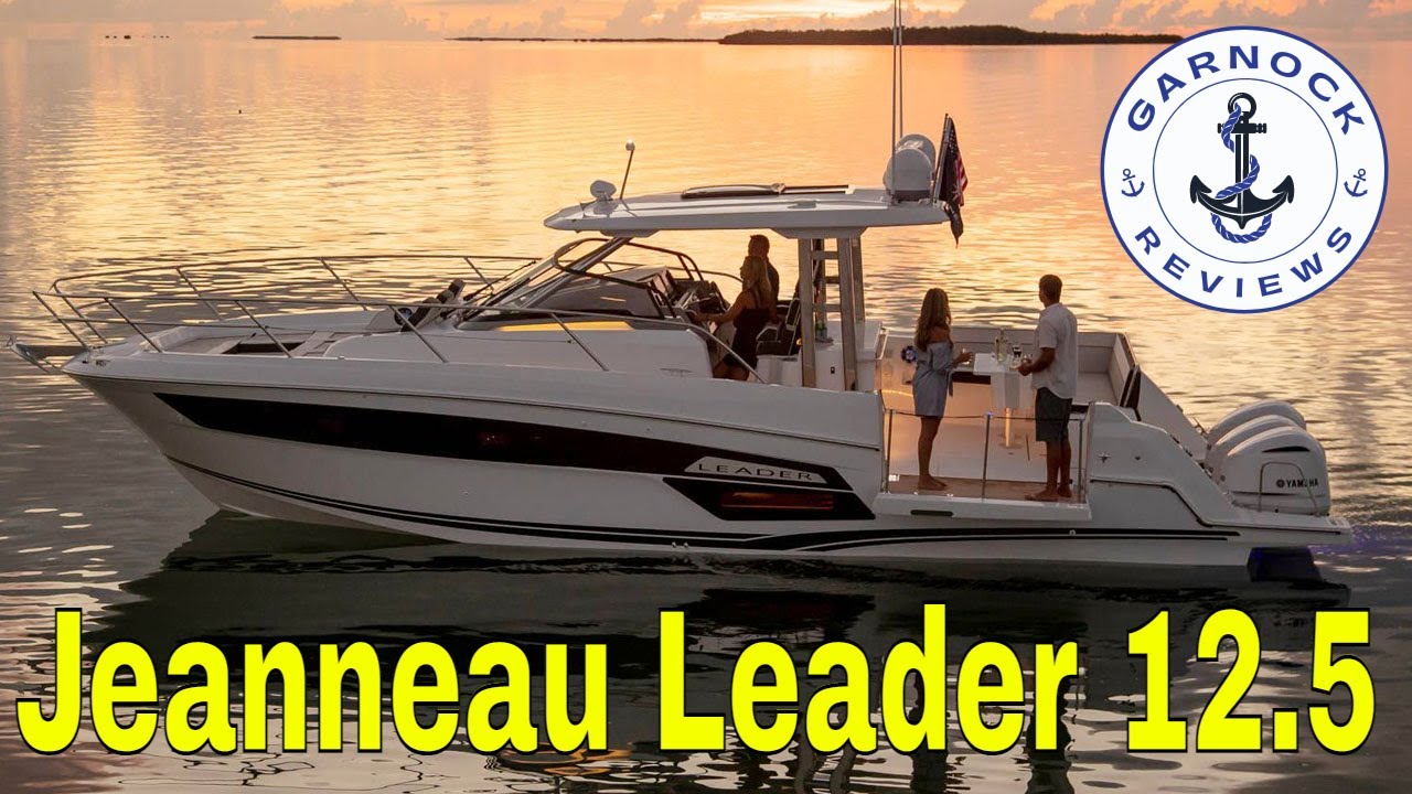Обзор центральной консоли Jeanneau Leader 12.5 | Обзор роскошного спортивного катера